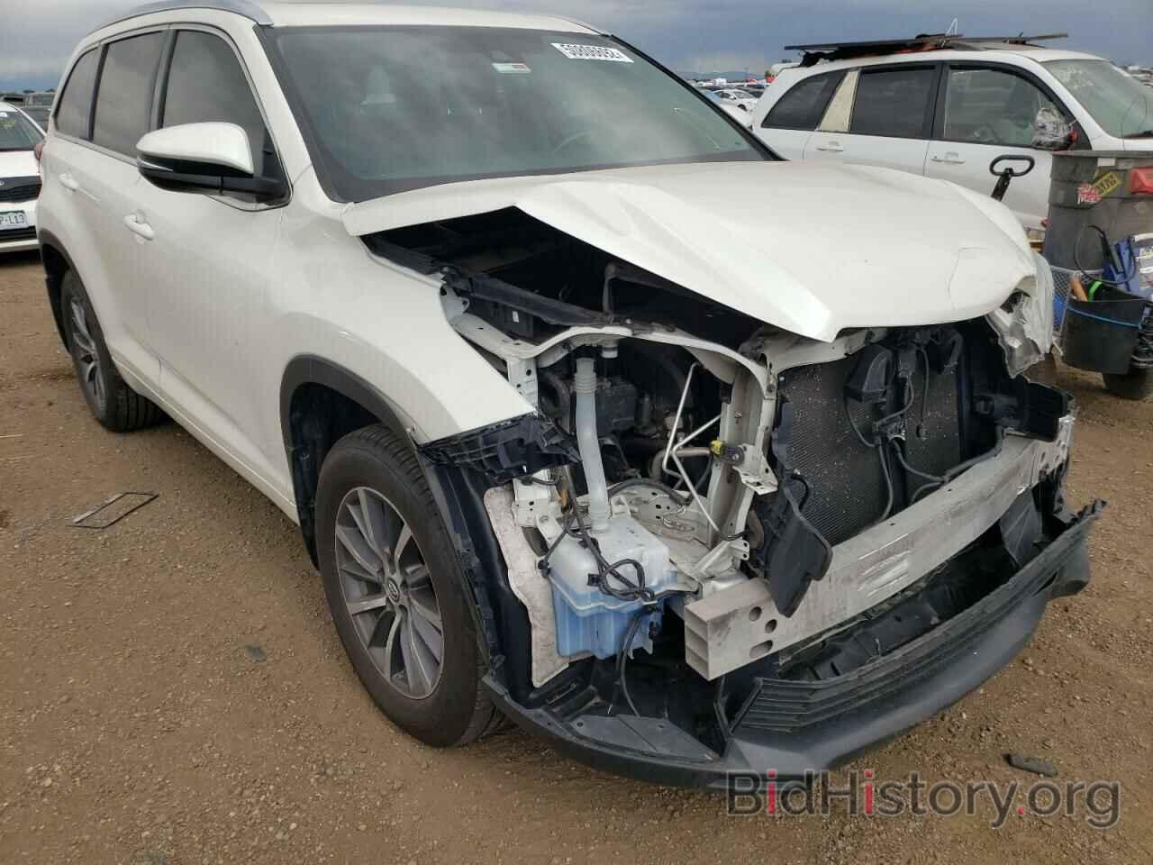 Фотография 5TDJZRFH4HS520884 - TOYOTA HIGHLANDER 2017