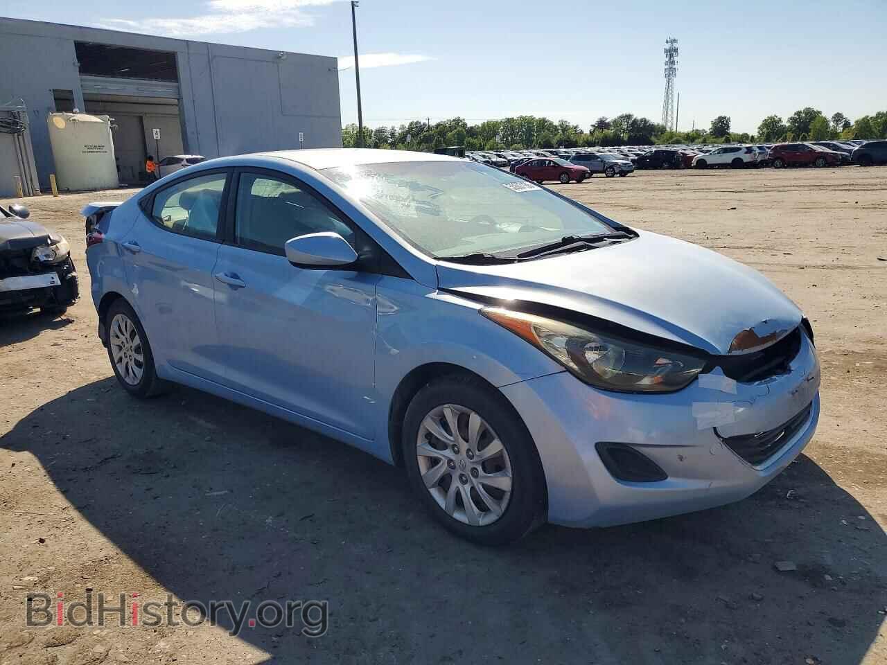 2012 HYUNDAI ELANTRA - VIN: KMHDH4AE0CU281110 - Фото 4