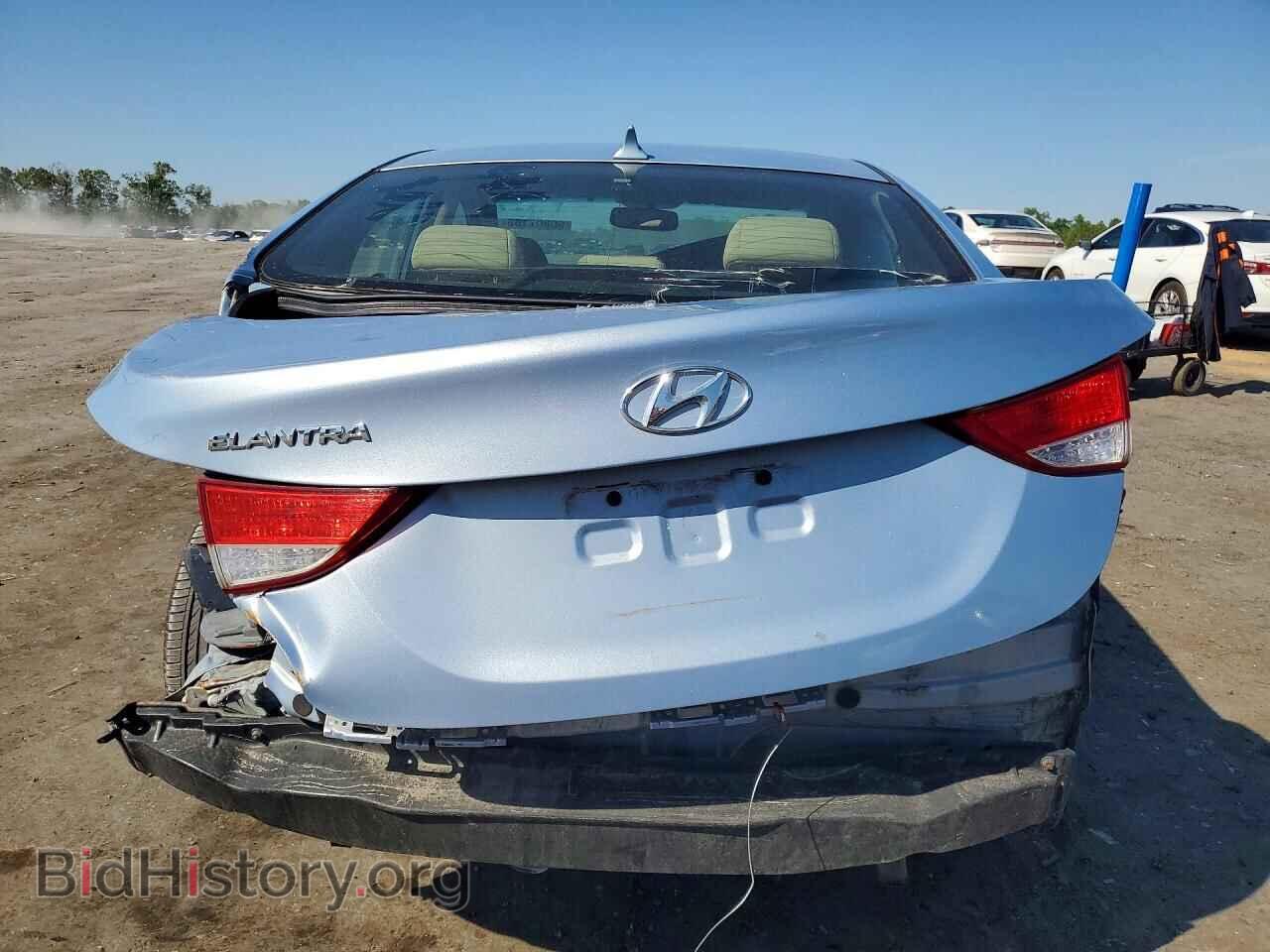 2012 HYUNDAI ELANTRA - VIN: KMHDH4AE0CU281110 - Фото 6