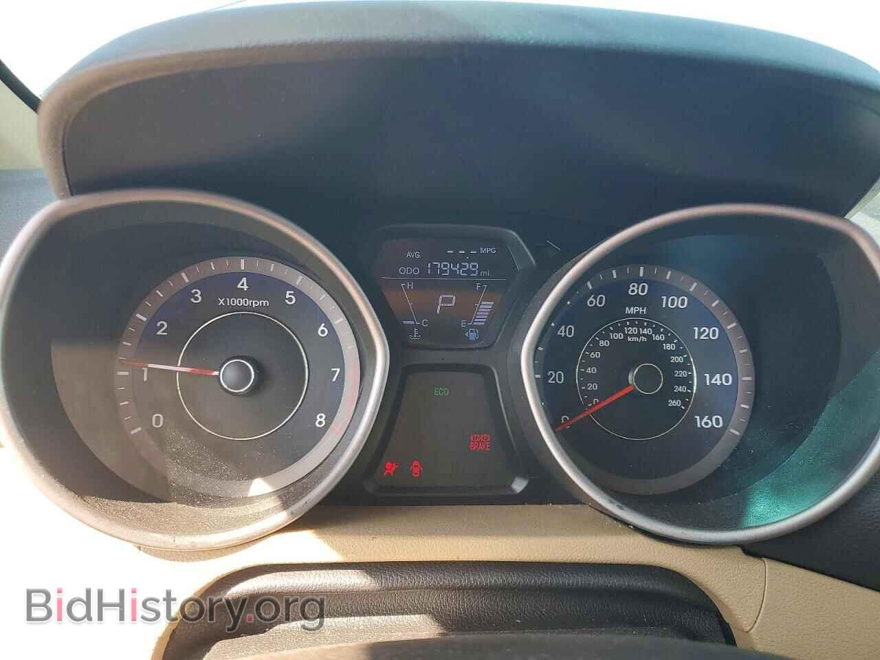 2012 HYUNDAI ELANTRA - VIN: KMHDH4AE0CU281110 - Фото 9