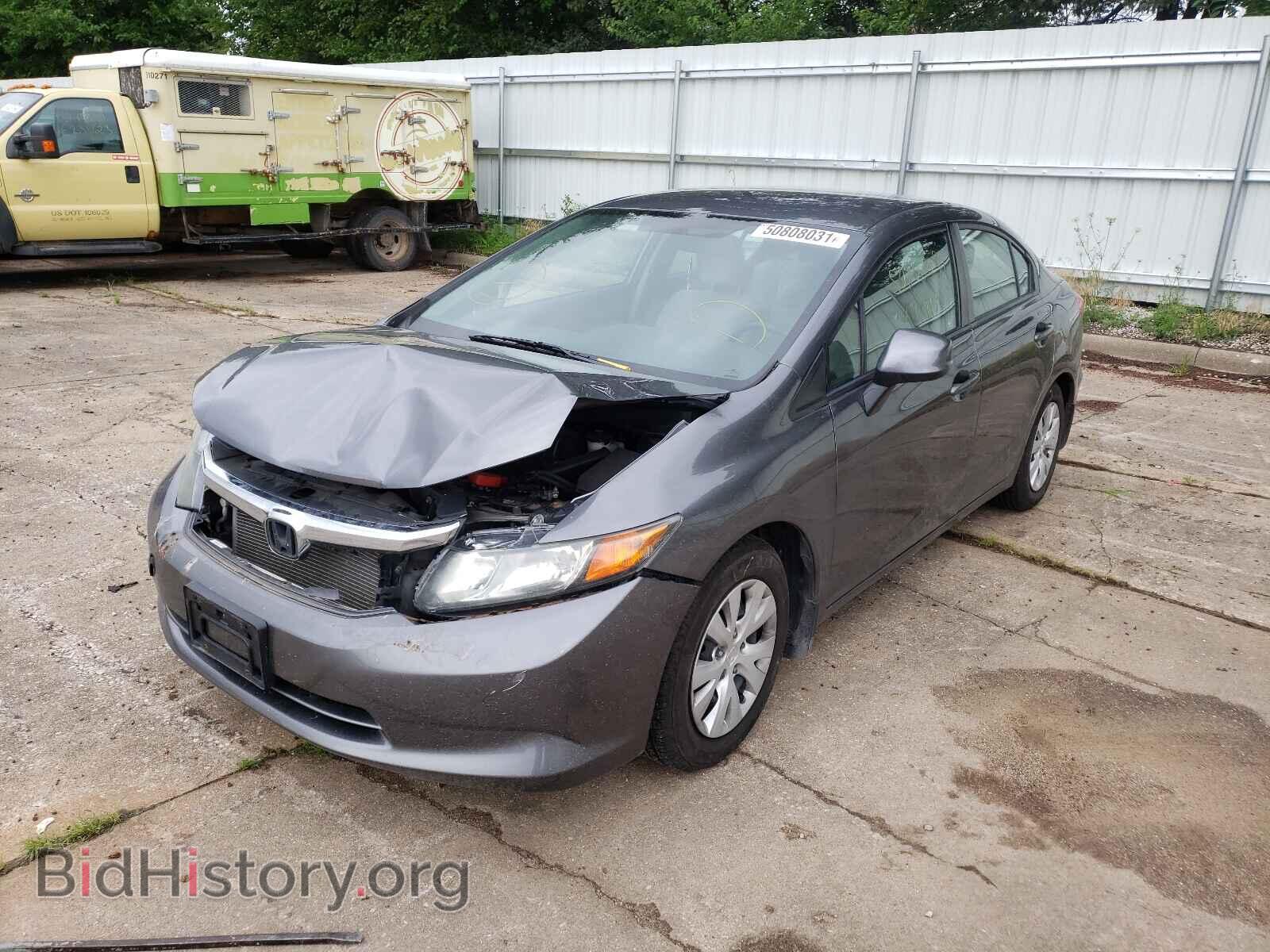 2012 HONDA CIVIC - VIN: 19XFB2F50CE038049 - Фото 2