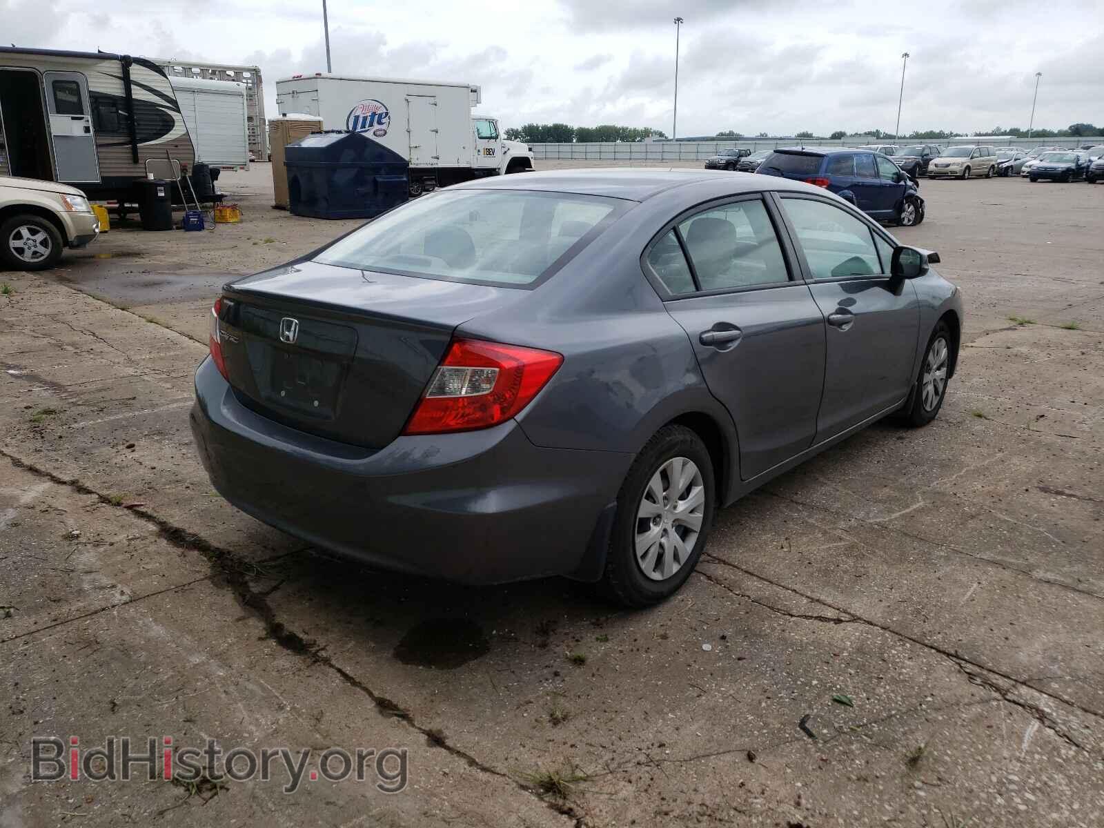 2012 HONDA CIVIC - VIN: 19XFB2F50CE038049 - Фото 4