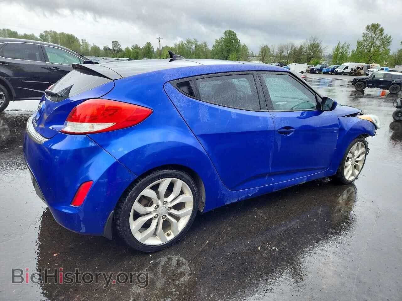 2012 HYUNDAI VELOSTER - VIN: KMHTC6AD8CU066958 - Фото 3