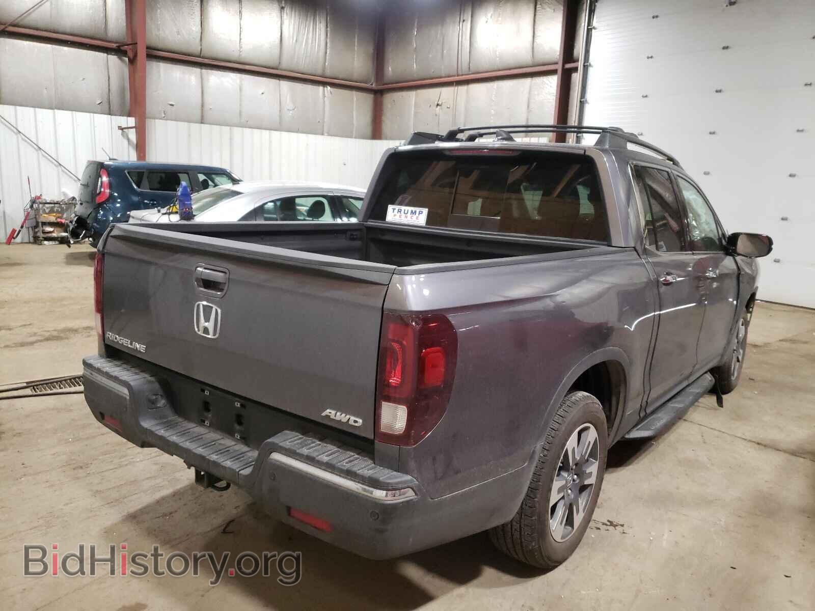 2019 HONDA RIDGELINE - VIN: 5FPYK3F7XKB003034 - Фото 4