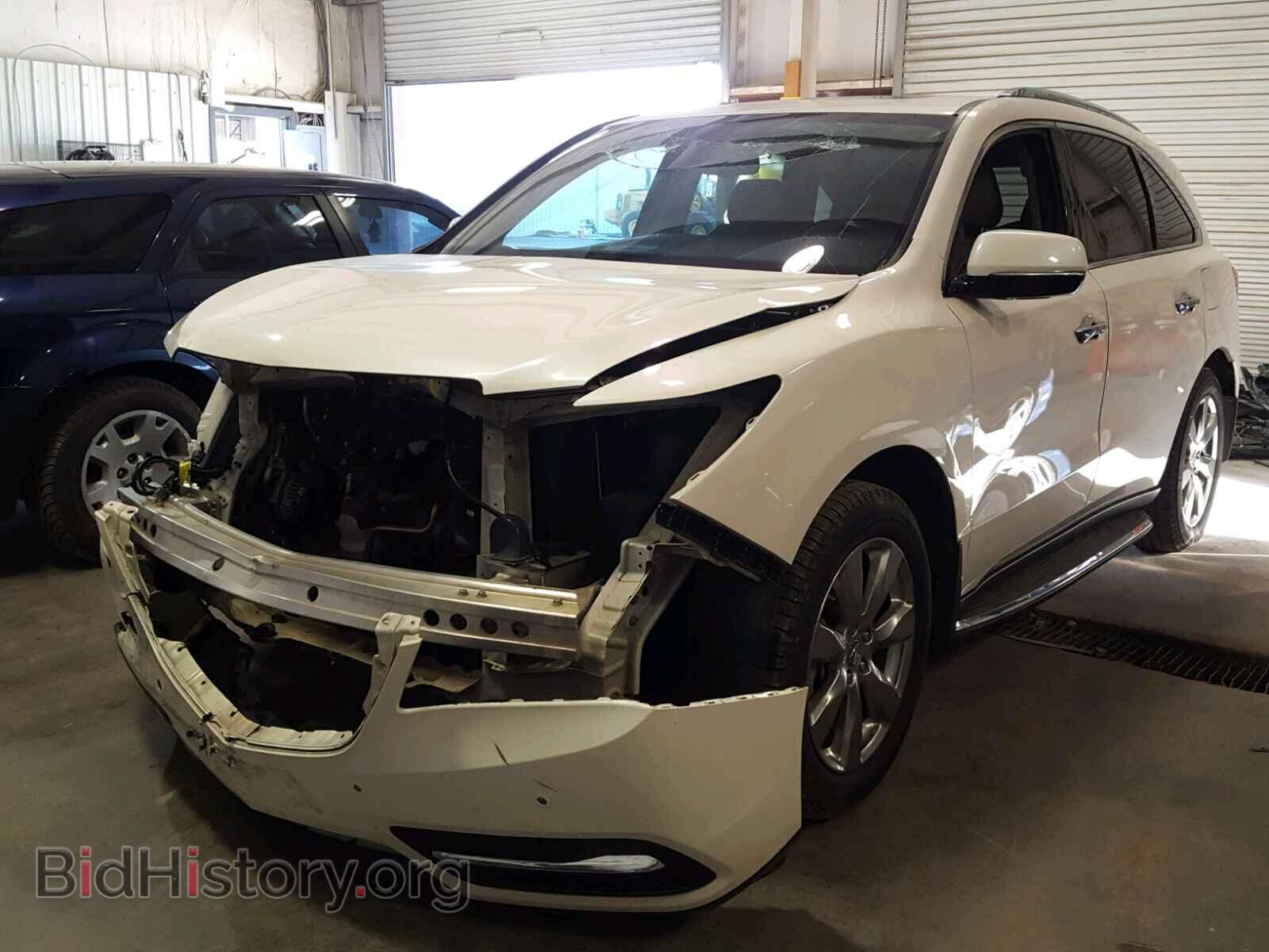 2014 ACURA MDX ADVANC - VIN: 5FRYD3H80EB007718 - Фото 2