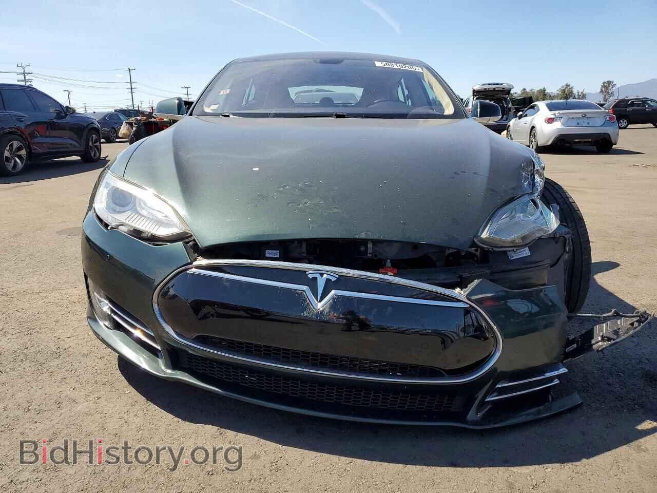 2014 TESLA MODEL S - VIN: 5YJSA1H15EFP33842 - Фото 5