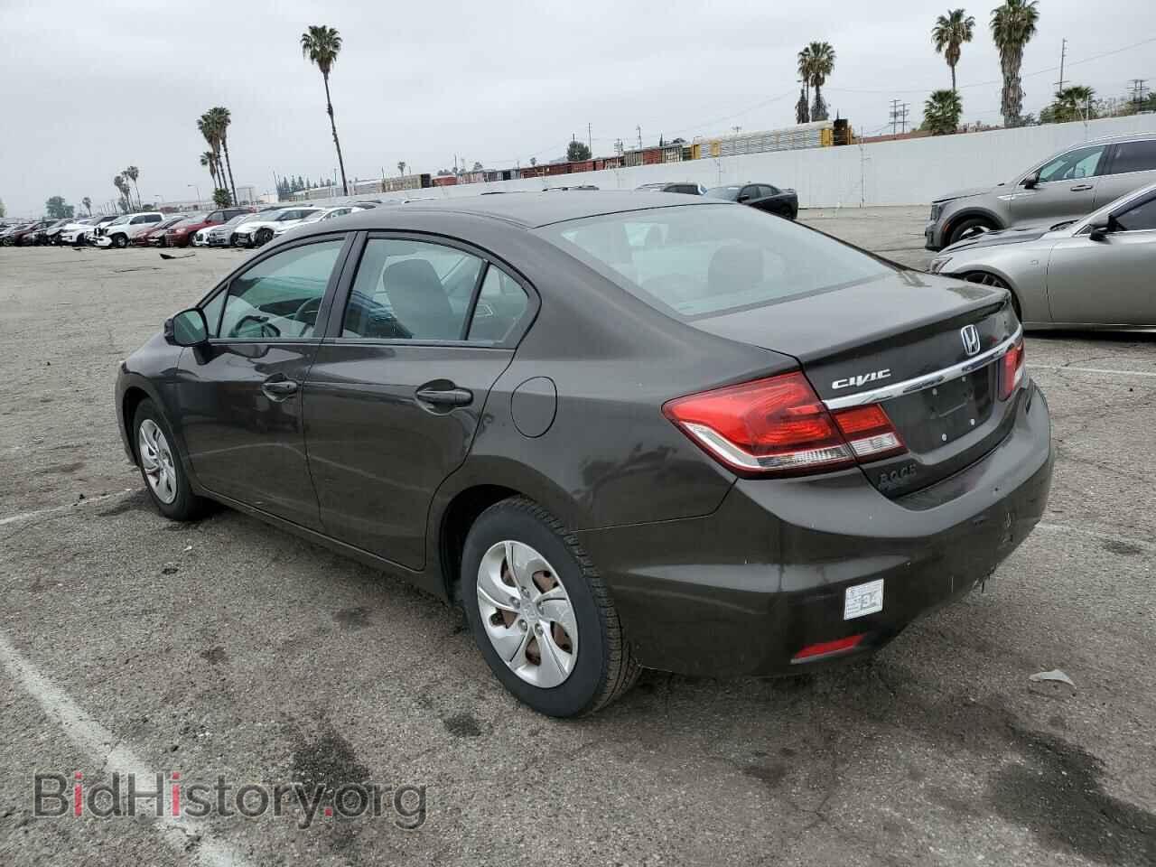 2013 HONDA CIVIC - VIN: 2HGFB2F56DH524596 - Фото 2