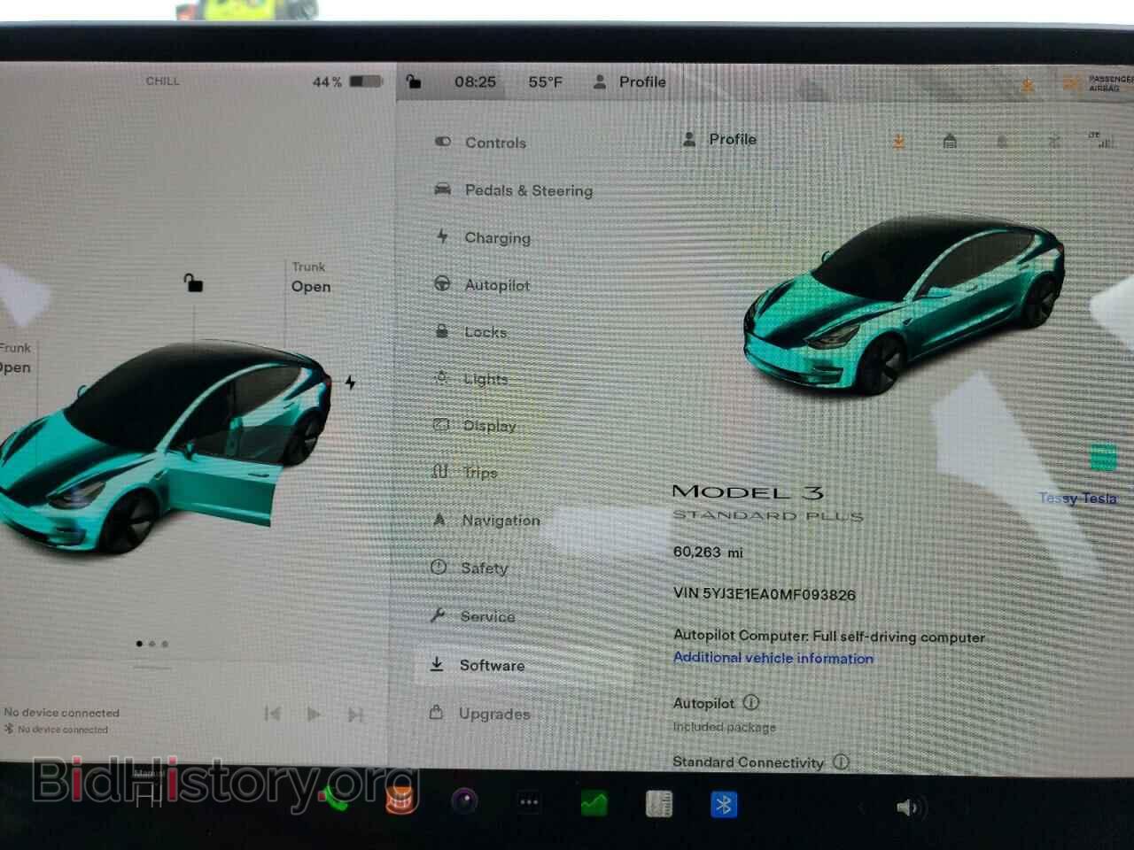 2021 TESLA MODEL 3 - VIN: 5YJ3E1EA0MF093826 - Photo 9