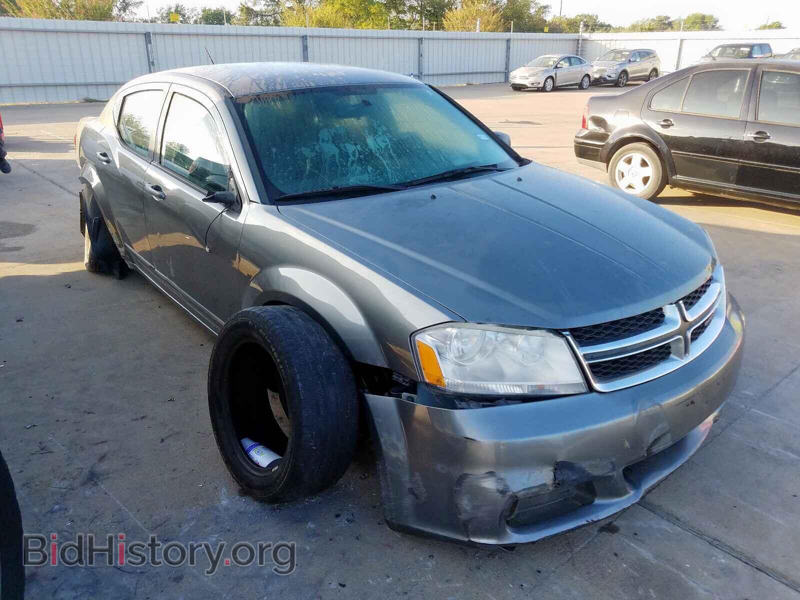 Photo 1C3CDZAB7CN247565 - DODGE AVENGER 2012