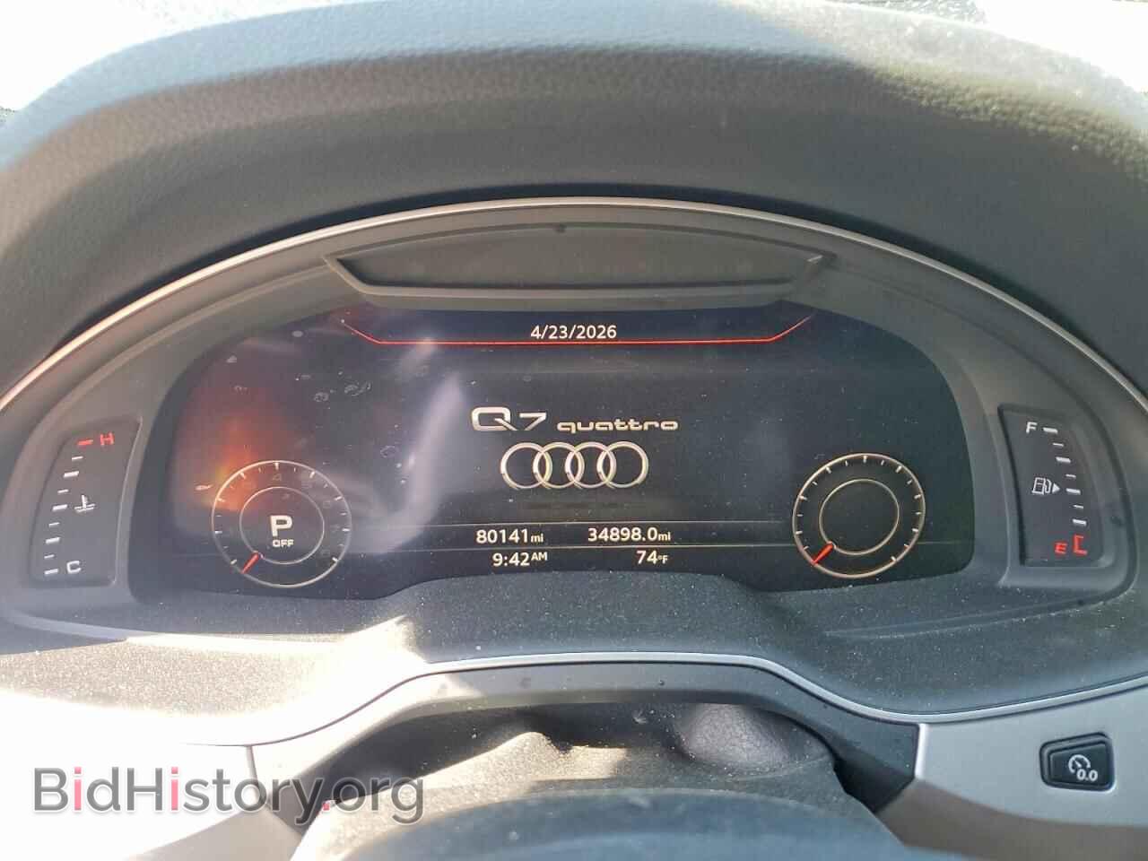 2019 AUDI Q7 - VIN: WA1LHAF71KD037516 - Фото 9