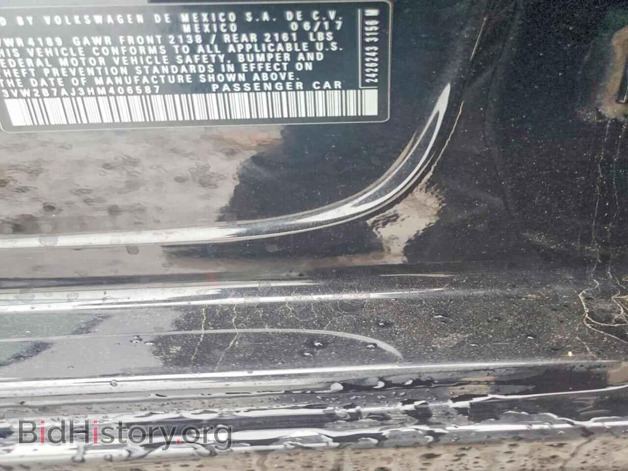2017 VOLKSWAGEN JETTA - VIN: 3VW2B7AJ3HM406587 - Фото 12