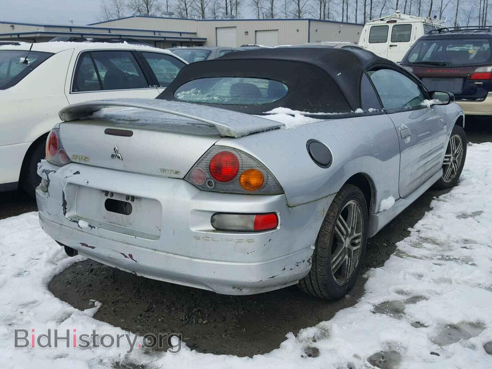 2003 MITSUBISHI ECLIPSE - VIN: 4A3AE75H73E006279 - Фото 4