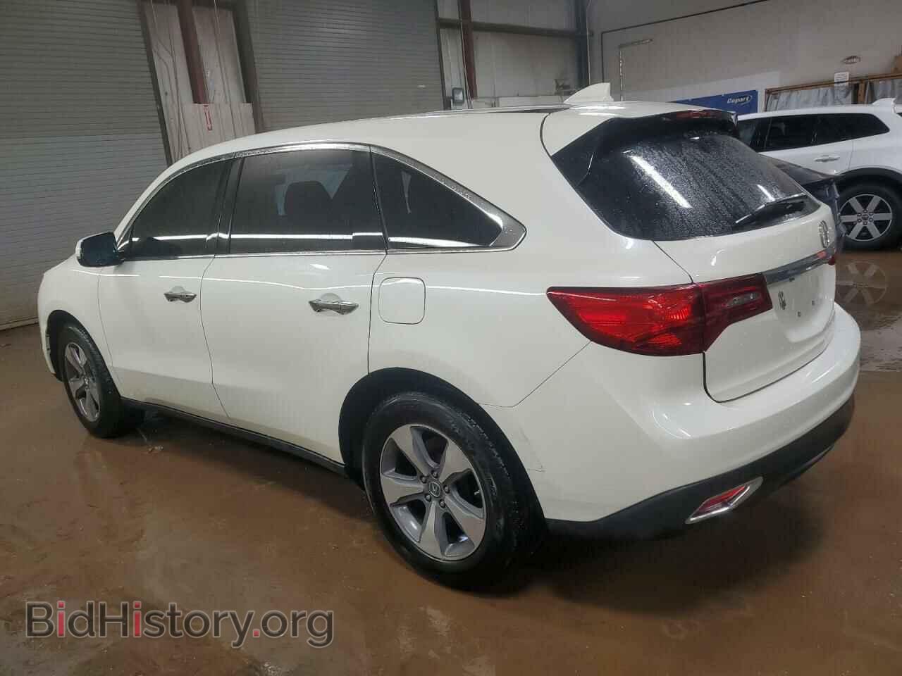 2016 ACURA MDX - VIN: 5FRYD4H24GB030598 - Фото 2