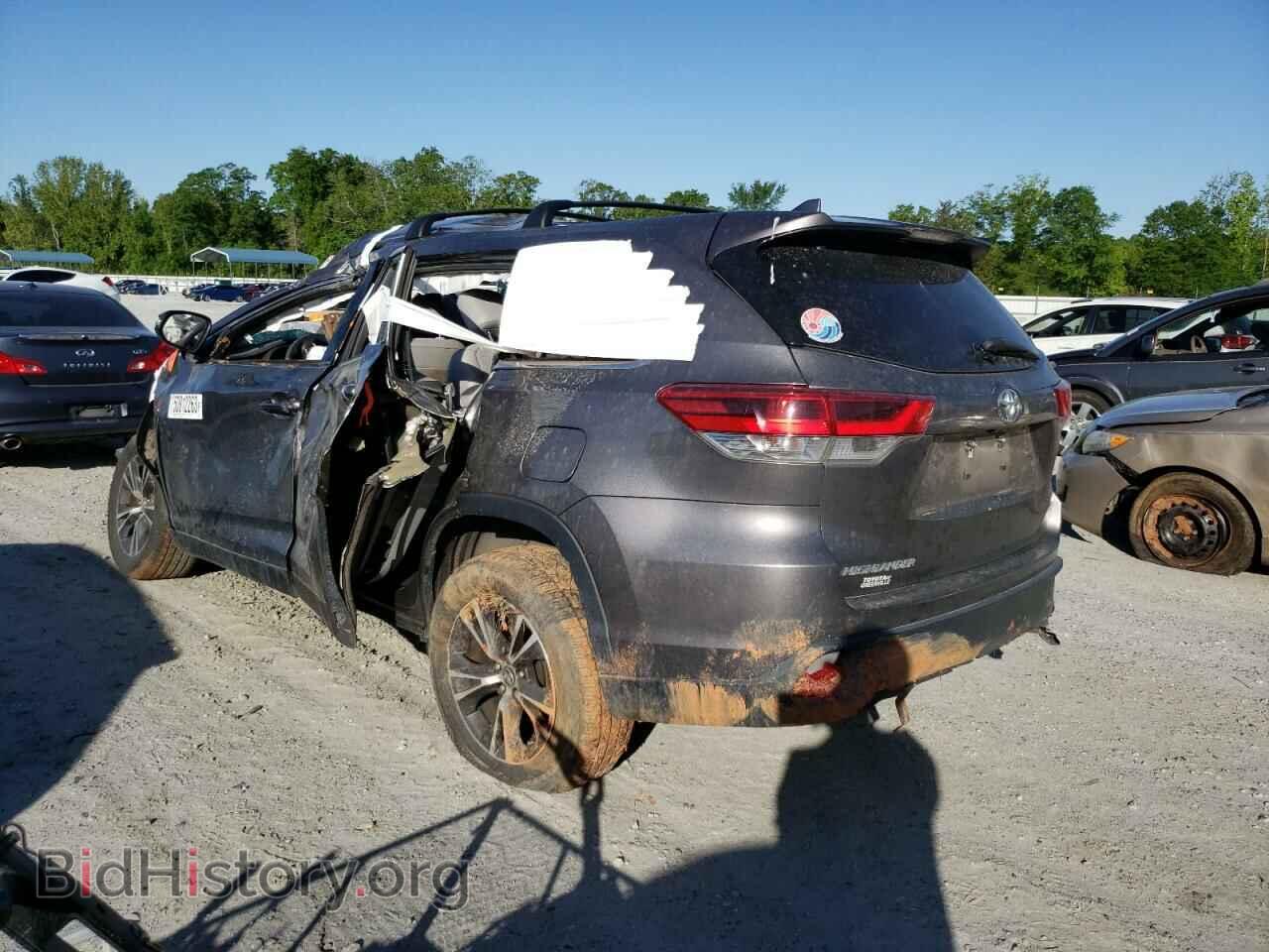 2019 TOYOTA HIGHLANDER - VIN: 5TDZZRFH9KS340410 - Фото 2