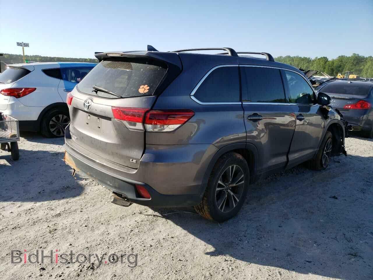2019 TOYOTA HIGHLANDER - VIN: 5TDZZRFH9KS340410 - Фото 3