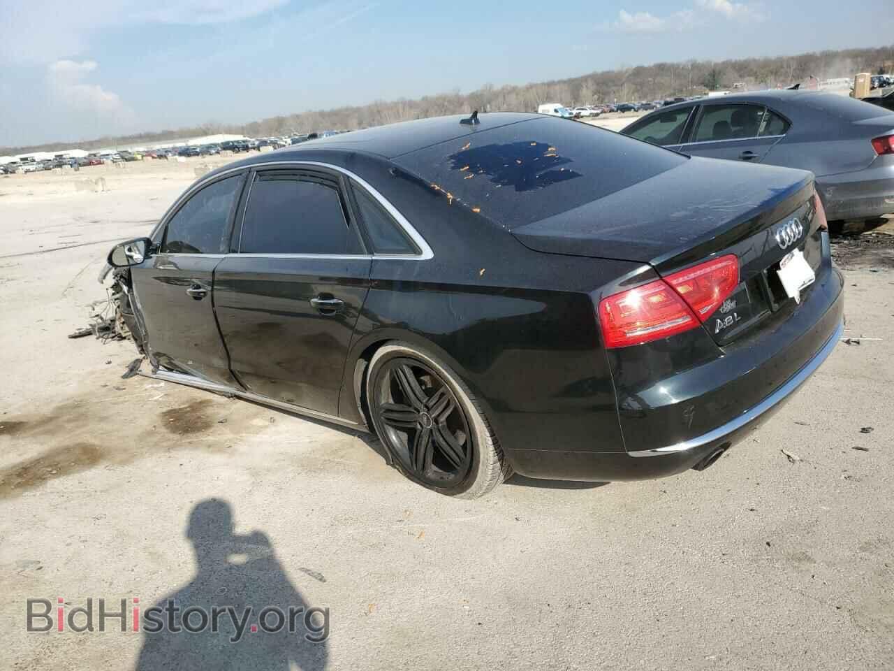 2013 AUDI A8 - VIN: WAURGAFD1DN000663 - Фото 2