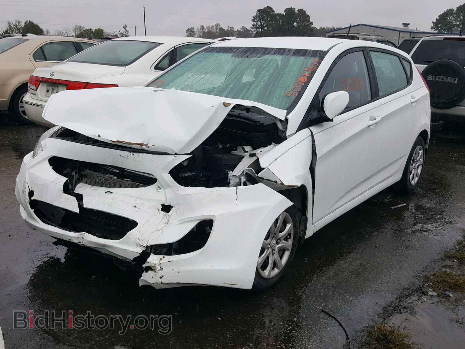 2013 HYUNDAI ACCENT - VIN: KMHCT5AE6DU109794 - Фото 2