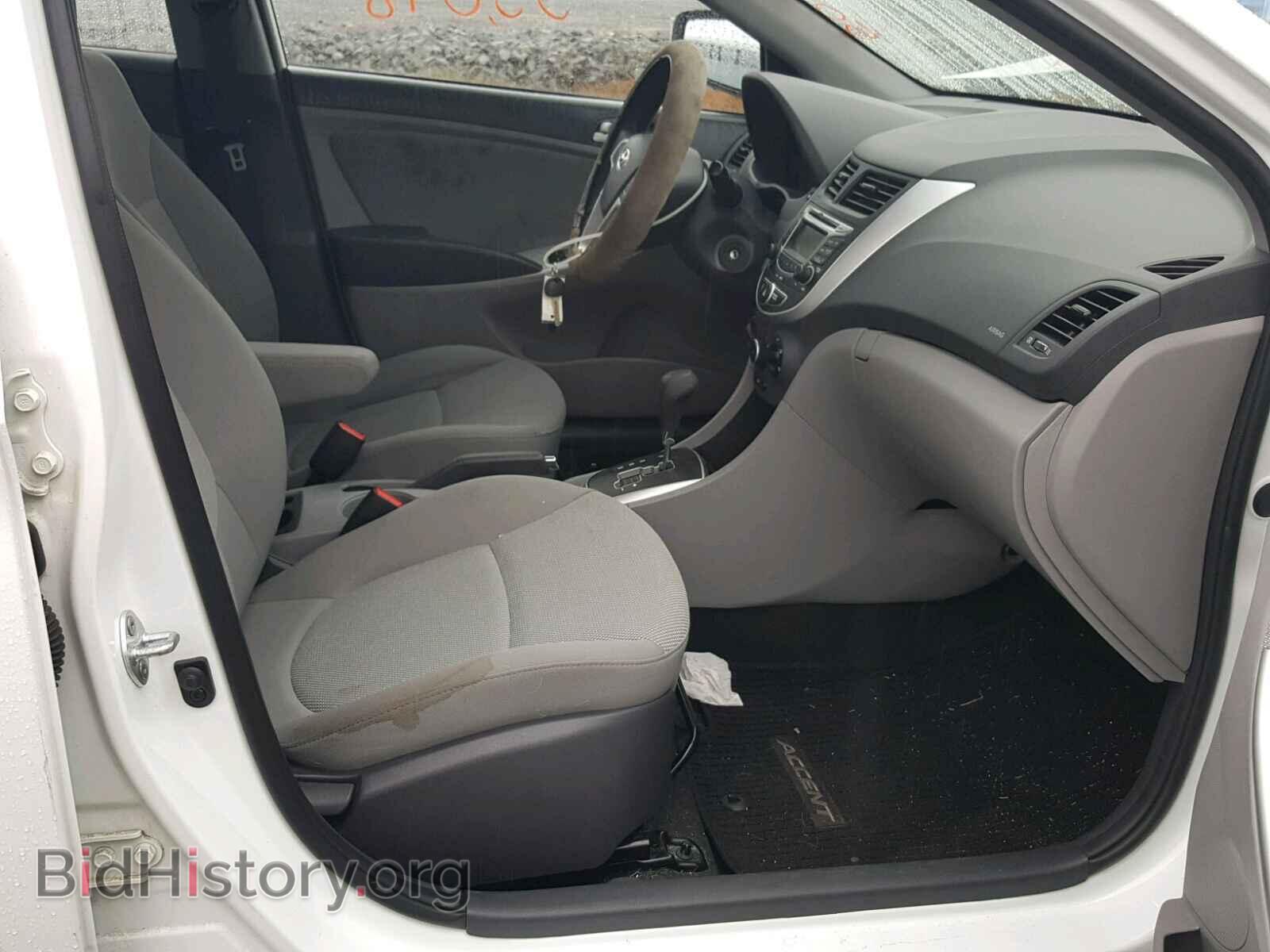 2013 HYUNDAI ACCENT - VIN: KMHCT5AE6DU109794 - Фото 5