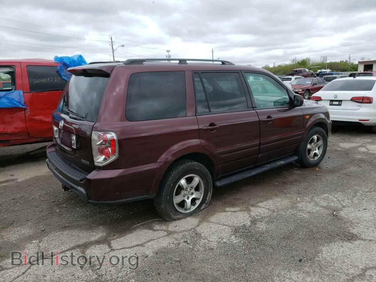 2007 HONDA PILOT - VIN: 2HKYF18667H519244 - Фото 3