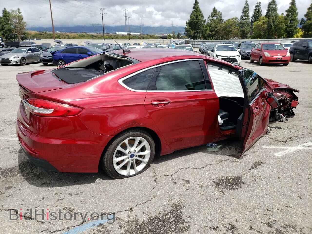 2019 FORD FUSION - VIN: 3FA6P0SU9KR236239 - Фото 3