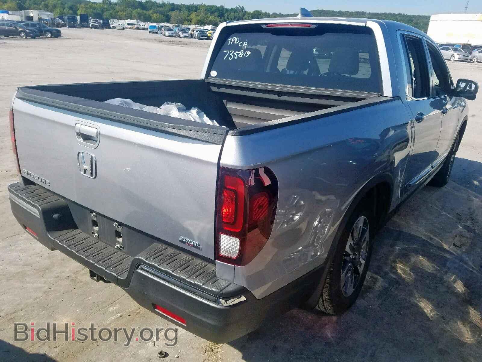 2018 HONDA RIDGELINE - VIN: 5FPYK2F69JB002585 - Фото 4