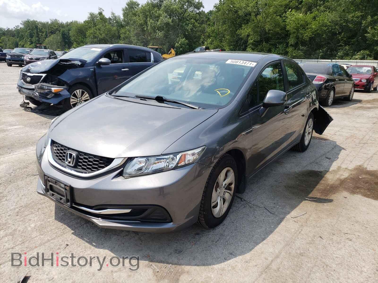 2013 HONDA CIVIC - VIN: 19XFB2F54DE255797 - Фото 2