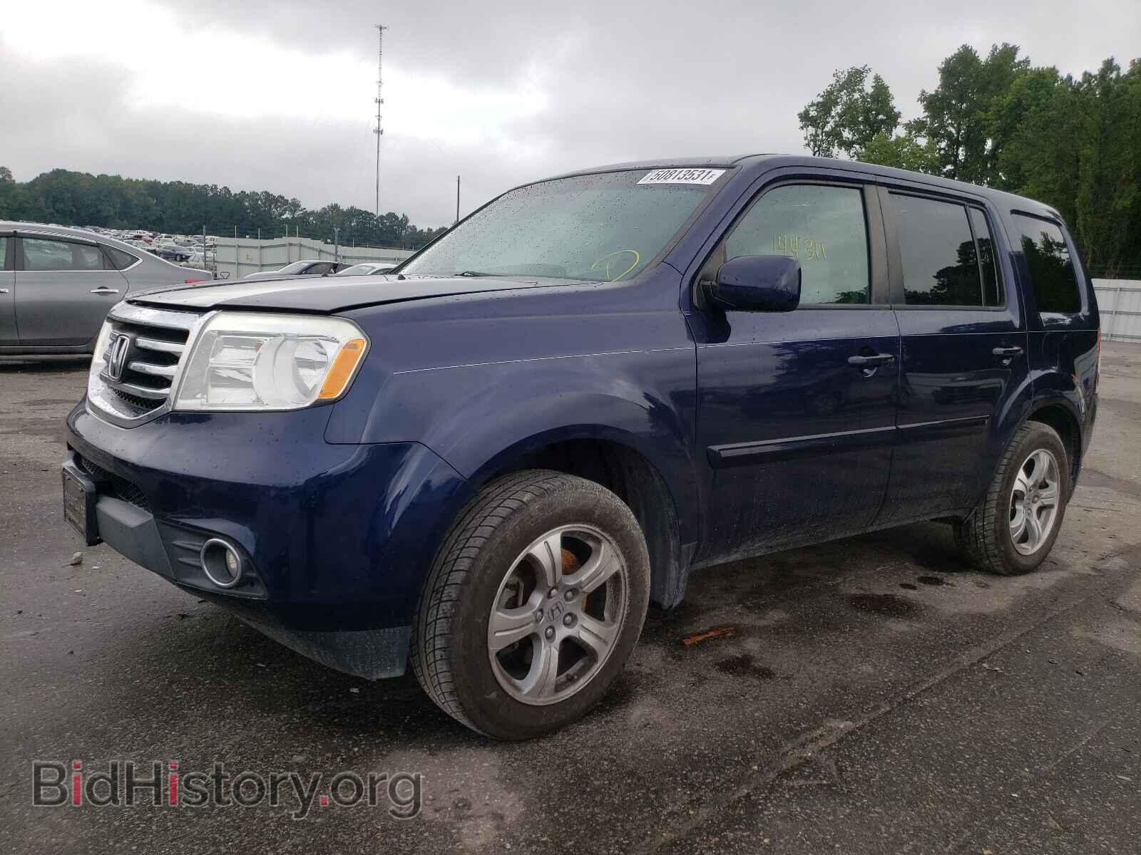 2013 HONDA PILOT - VIN: 5FNYF4H57DB080834 - Фото 2