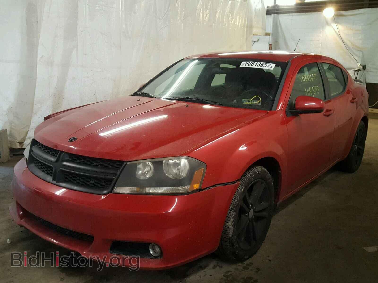 2011 DODGE AVENGER - VIN: 1B3BD1FG6BN508729 - Фото 2