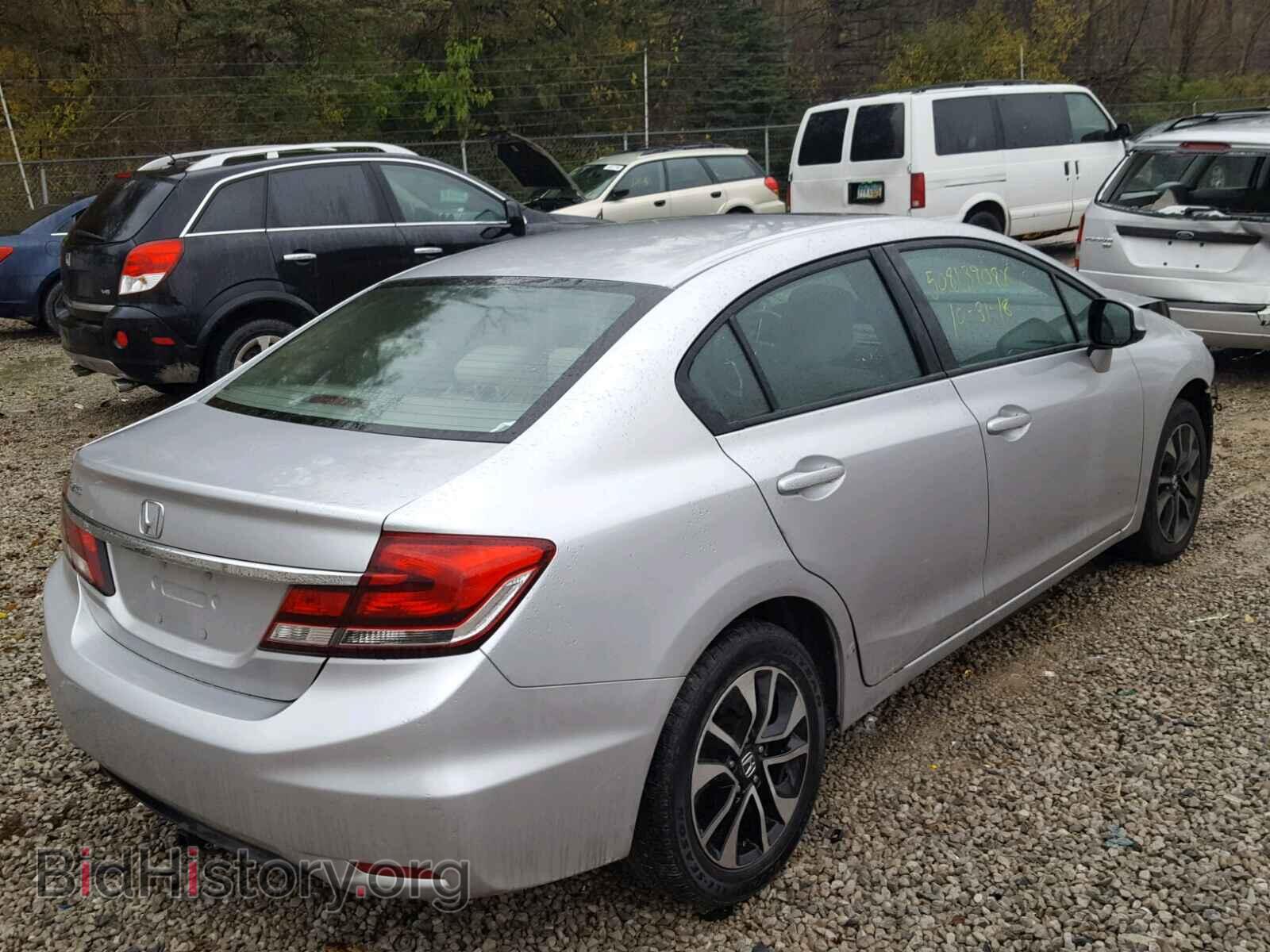 2013 HONDA CIVIC - VIN: 19XFB2F89DE018765 - Фото 4
