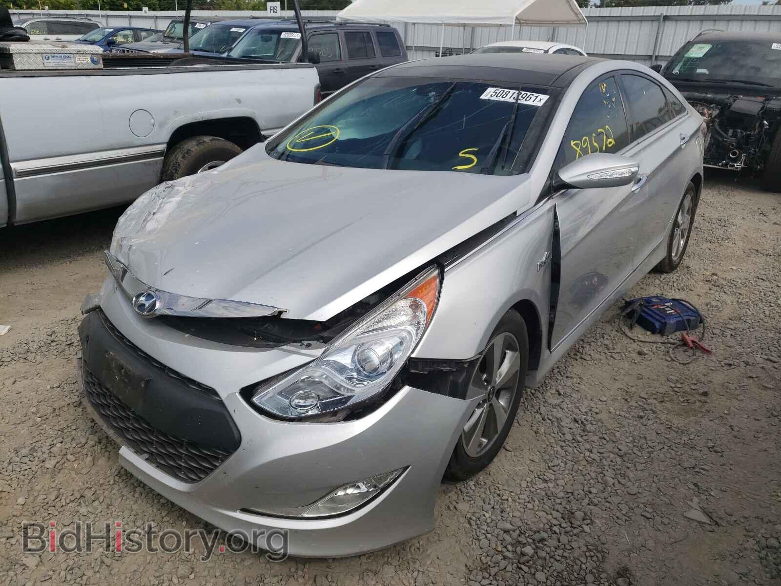 2012 HYUNDAI SONATA - VIN: KMHEC4A42CA040533 - Фото 2