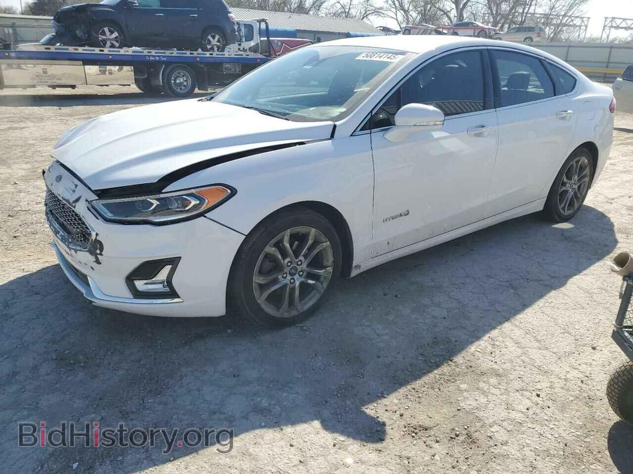 Photo 3FA6P0RU5KR133728 - FORD FUSION 2019