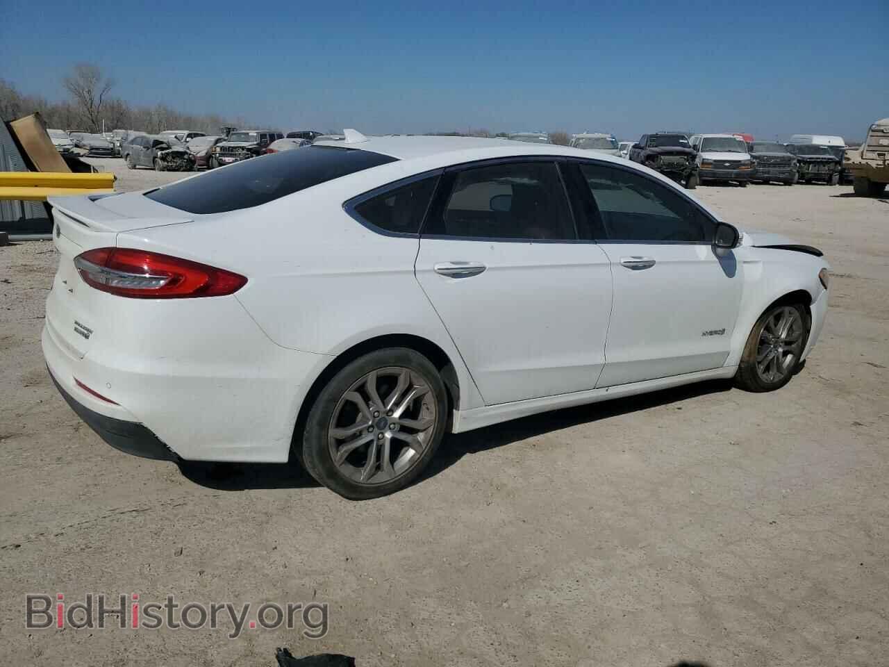 2019 FORD FUSION - VIN: 3FA6P0RU5KR133728 - Фото 3