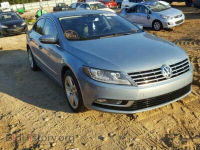 2013 Volkswagen CC CC Sport, синий — VIN WVWBN7AN6DE508768, Copart