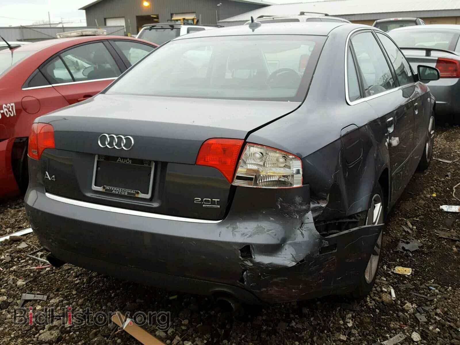 2007 AUDI A4 - VIN: WAUDF78E67A150222 - Photo 4