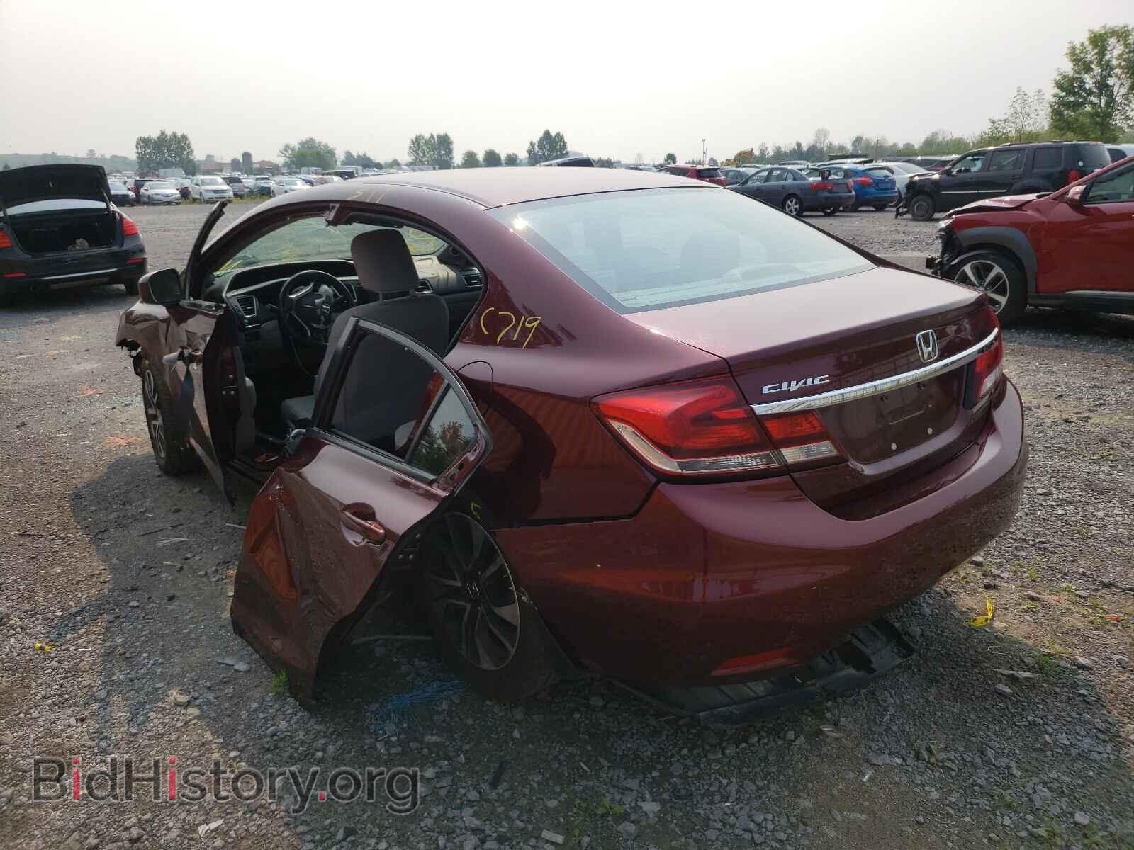 2014 HONDA CIVIC - VIN: 2HGFB2E54EH034953 - Фото 3