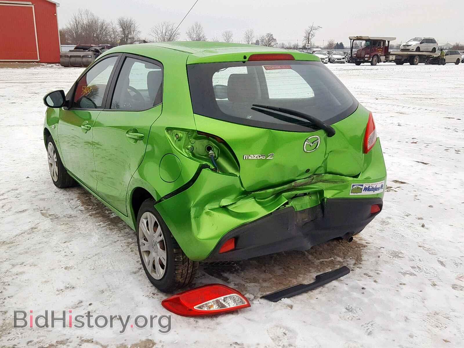 2013 MAZDA 2 - VIN: JM1DE1KZ2D0153313 - Фото 3