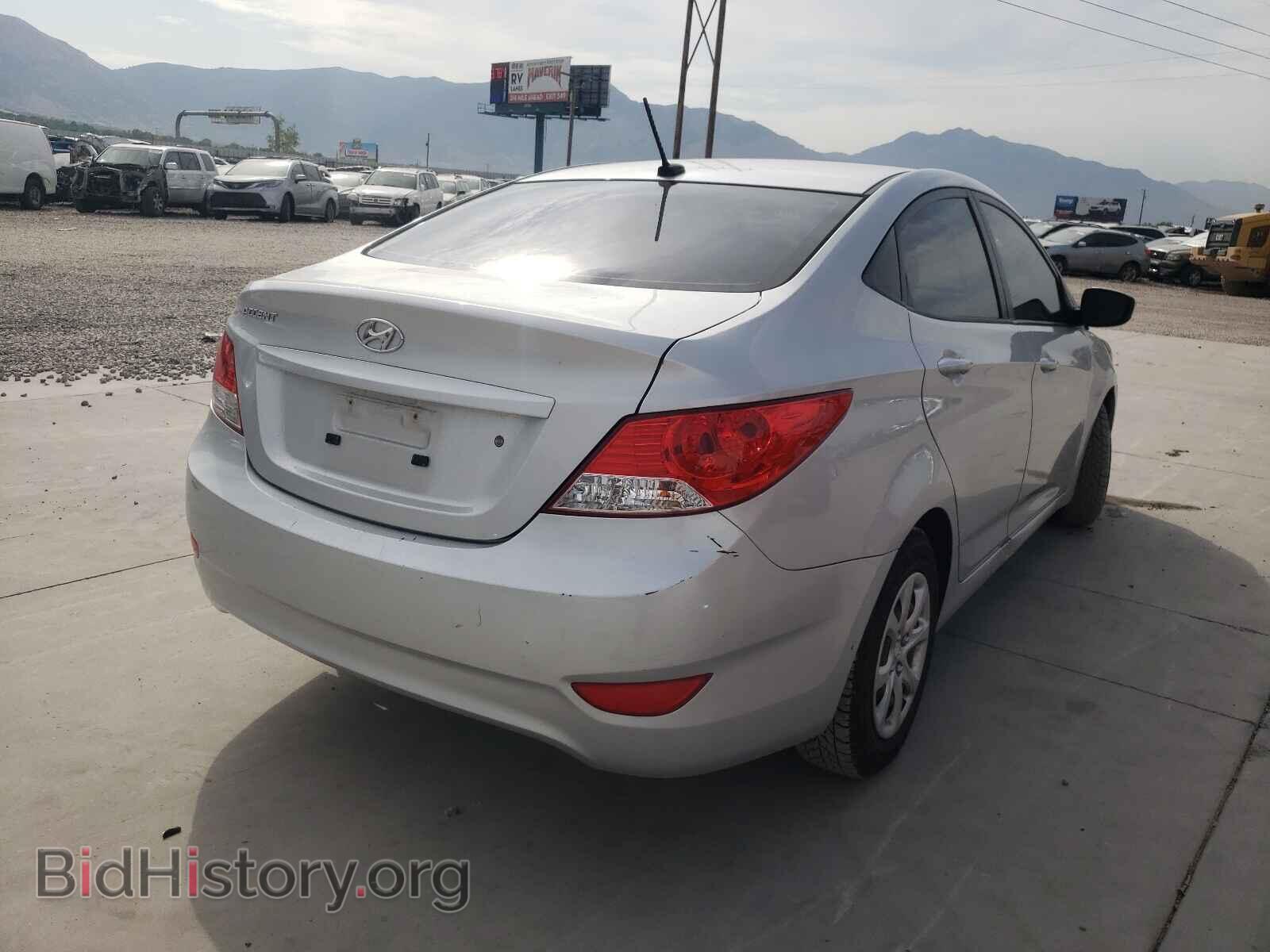2014 HYUNDAI ACCENT - VIN: KMHCT4AE8EU703783 - Фото 4