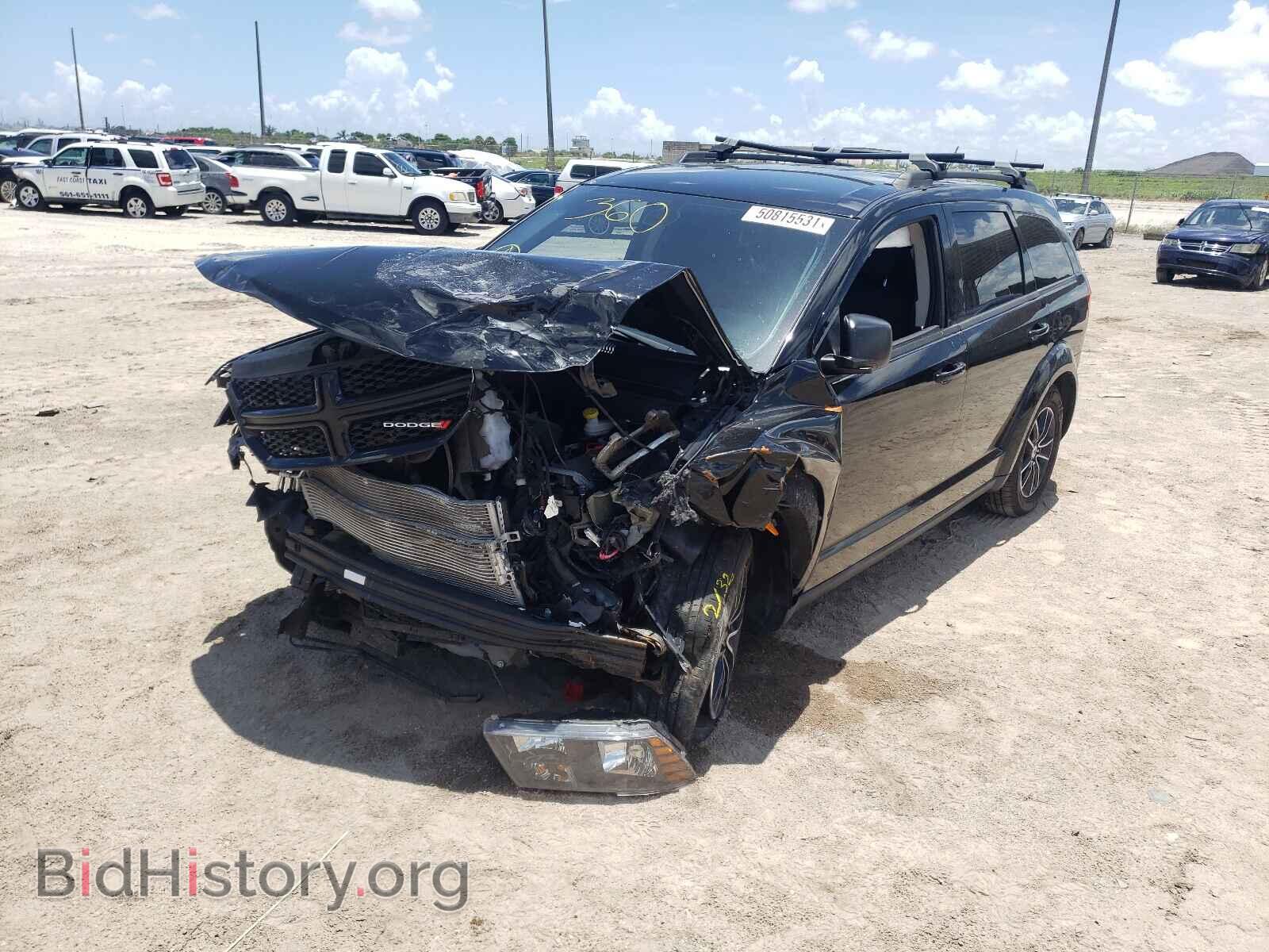 2018 DODGE JOURNEY - VIN: 3C4PDCAB0JT196496 - Фото 2