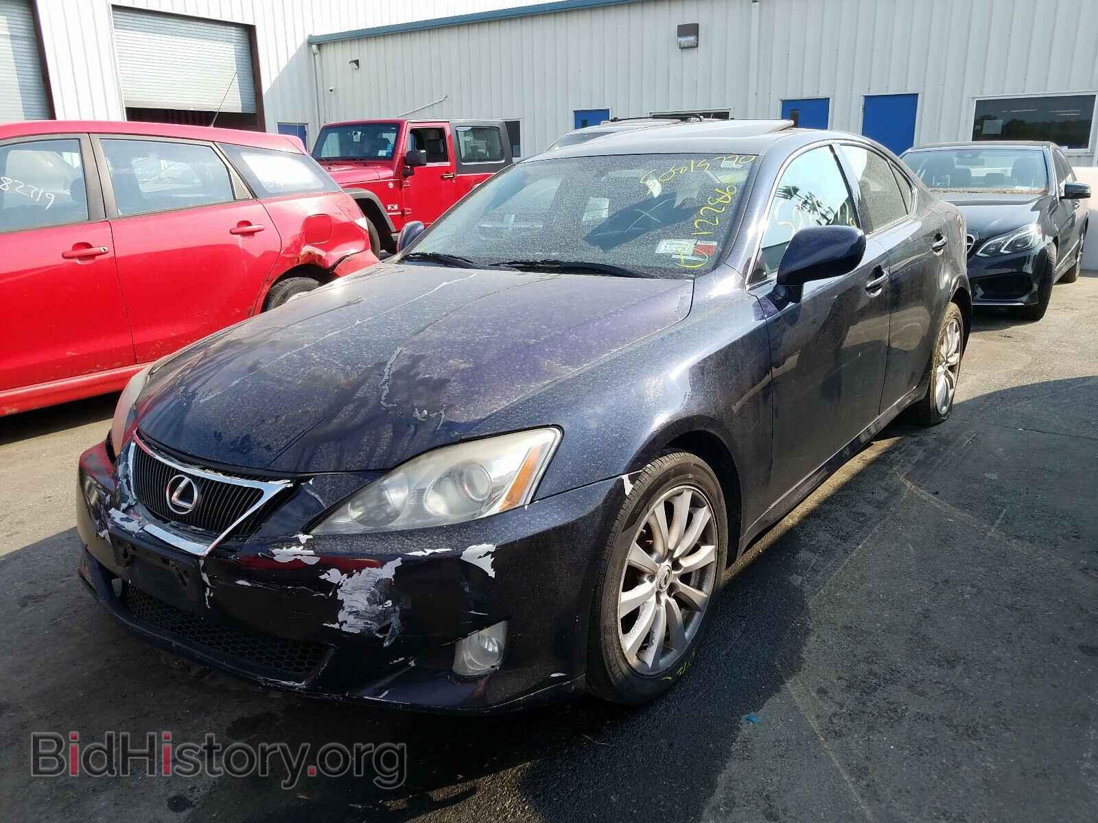 2008 LEXUS IS - VIN: JTHCK262X85017686 - Фото 2