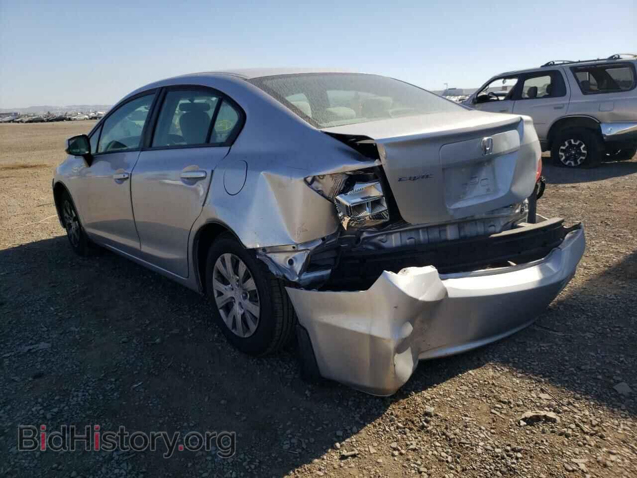 2012 HONDA CIVIC - VIN: 19XFB2F54CE350732 - Фото 3