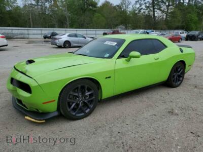 2023 Dodge CHALLENGER R/T, green — VIN 2C3CDZBT1PH689103, Copart