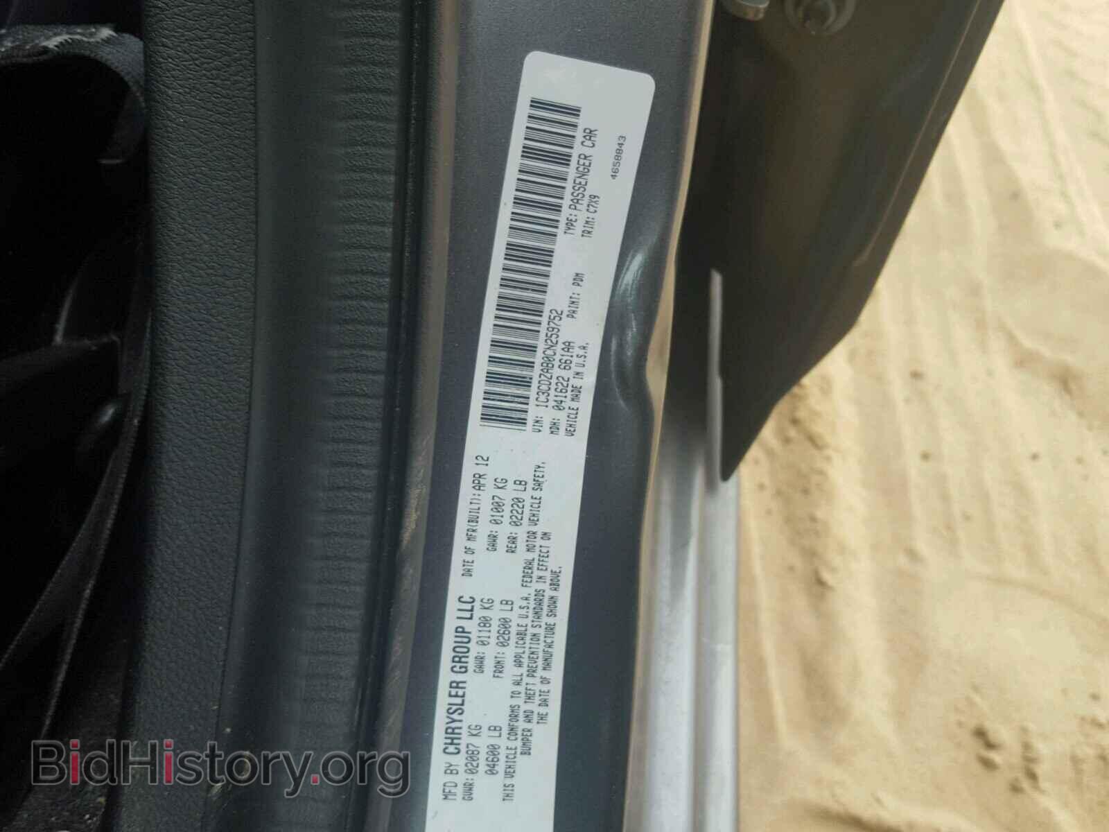 2012 DODGE AVENGER - VIN: 1C3CDZAB0CN259752 - Photo 10