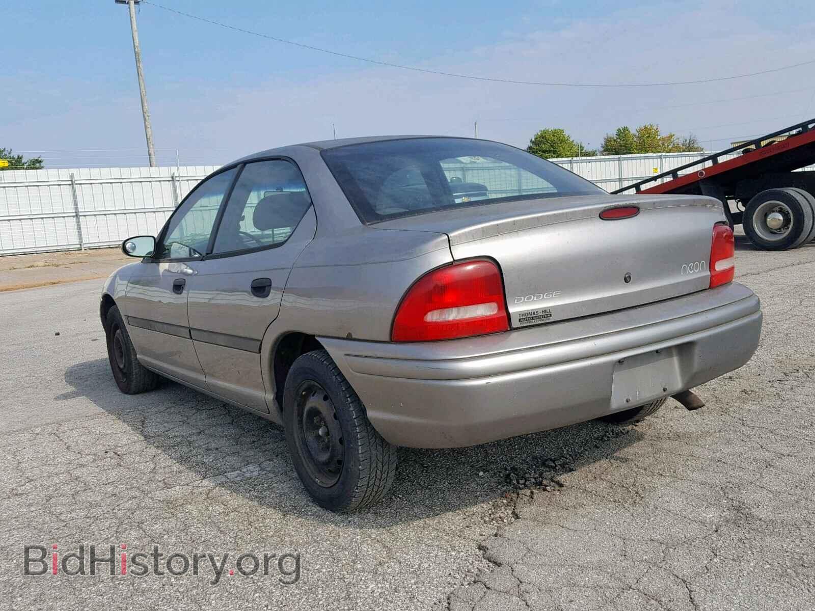 1998 DODGE NEON - VIN: 3B3ES47C0WT219612 - Фото 3