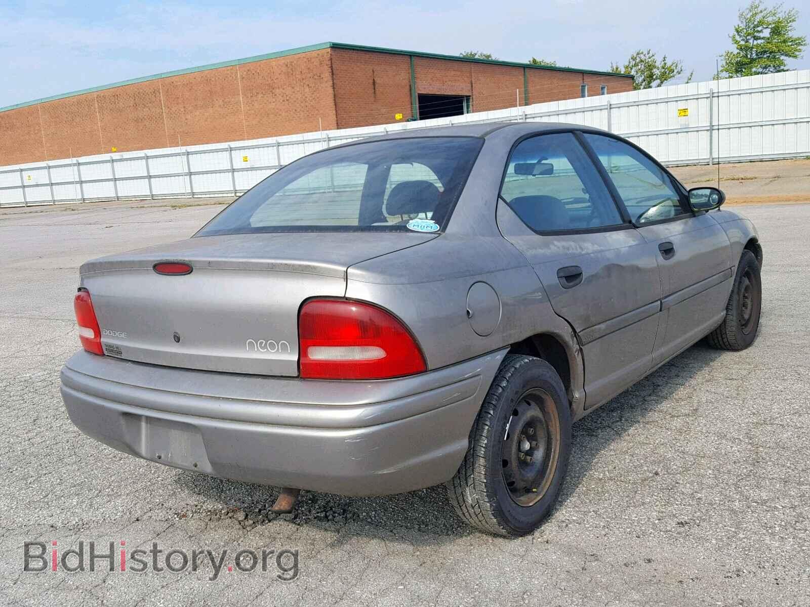 1998 DODGE NEON - VIN: 3B3ES47C0WT219612 - Фото 4