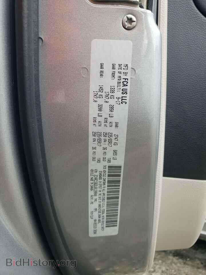 2018 CHRYSLER PACIFICA - VIN: 2C4RC1BG3JR120848 - Photo 10