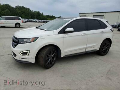 2015 Ford EDGE Sport, white — VIN 2FMPK4AP5FBB82373, Copart