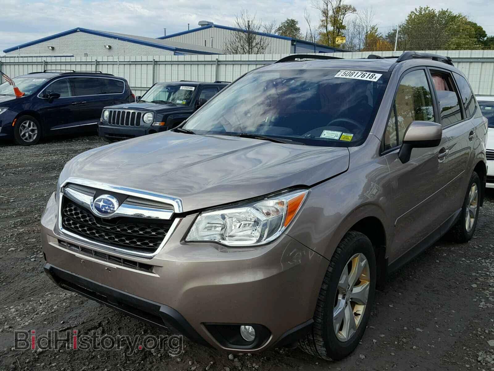 2014 SUBARU FORESTER - VIN: JF2SJAEC3EH420215 - Фото 2