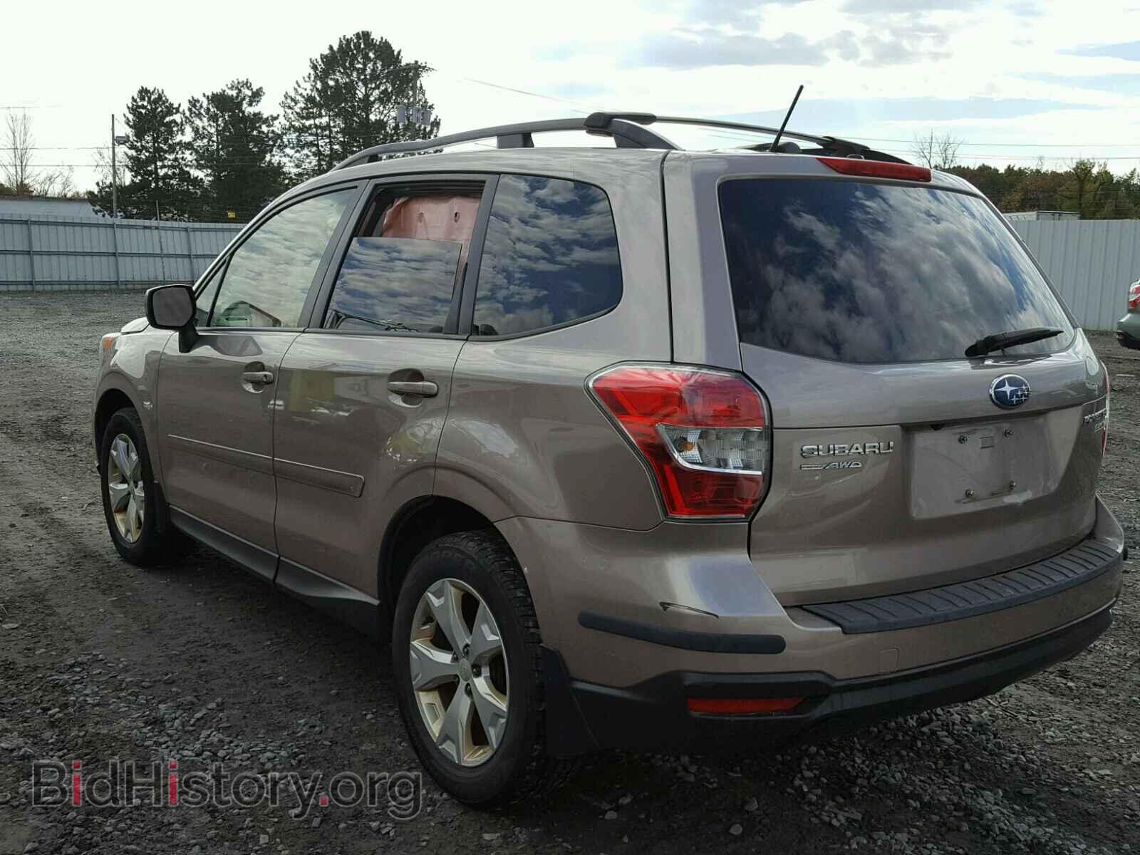 2014 SUBARU FORESTER - VIN: JF2SJAEC3EH420215 - Фото 3
