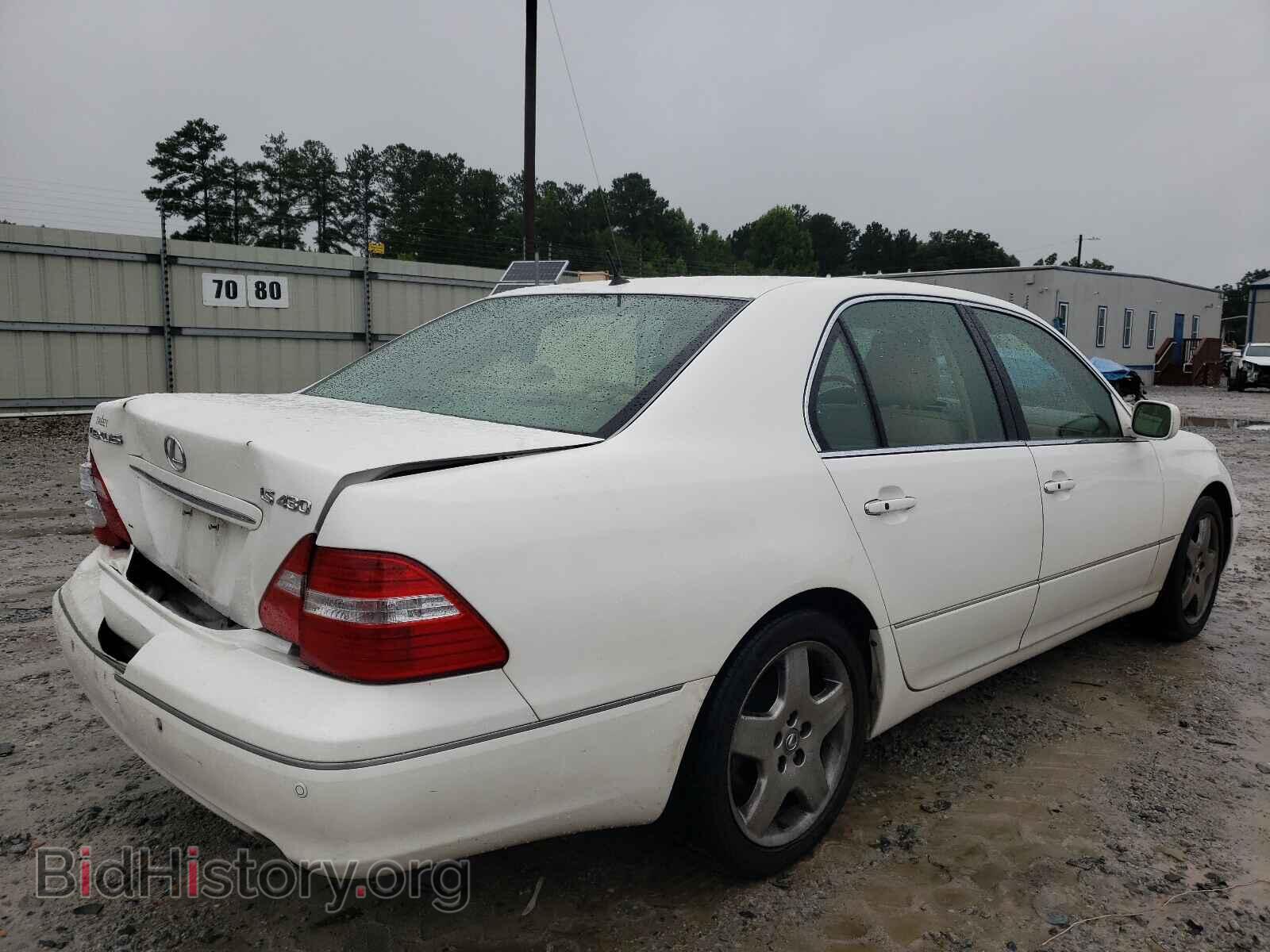2006 LEXUS LS430 - VIN: JTHBN36F465032953 - Фото 4