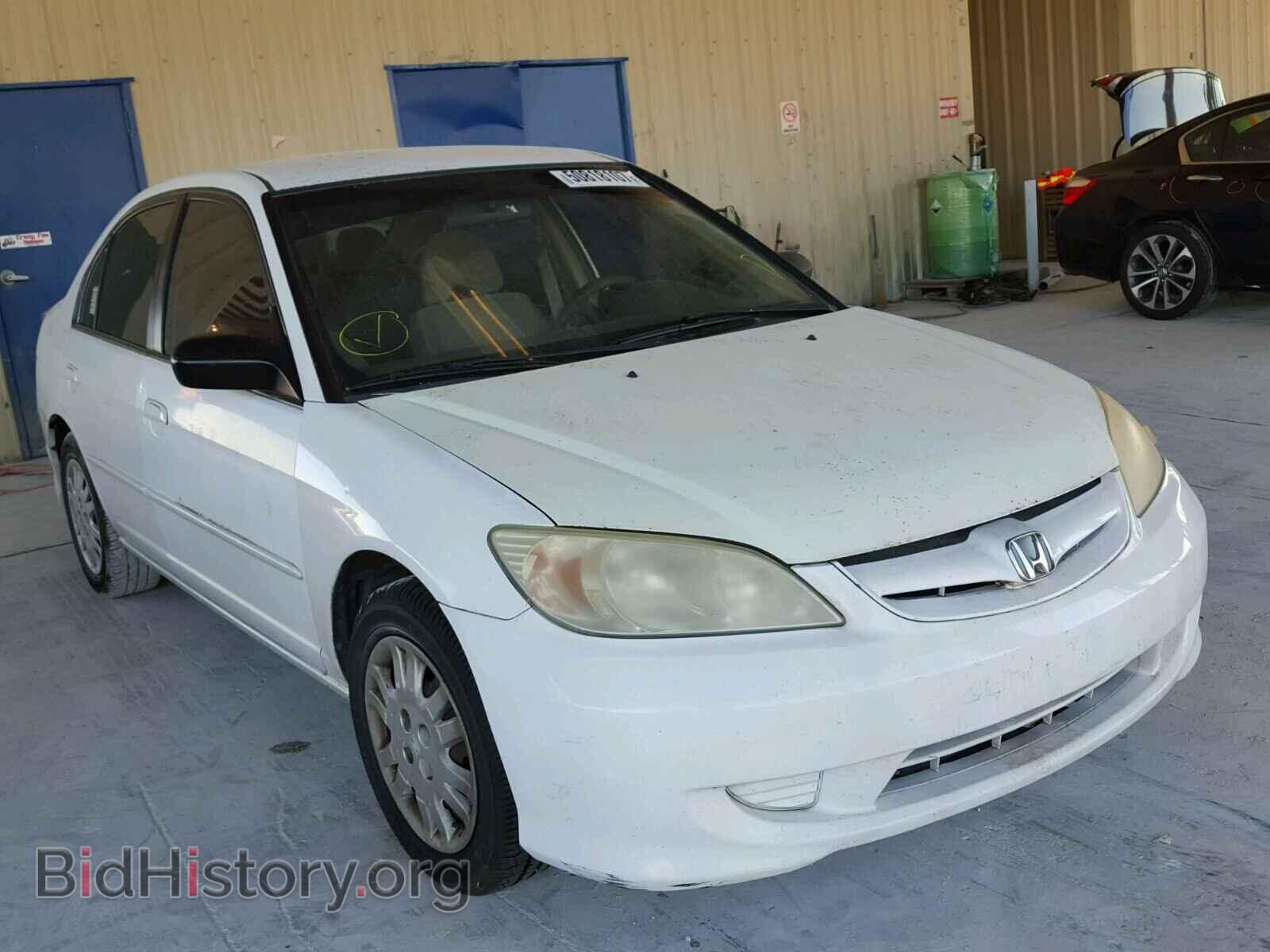 Photo 2HGES16565H529384 - HONDA CIVIC 2005
